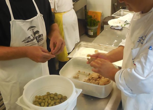 Cooking class experience "olive ascolane"
